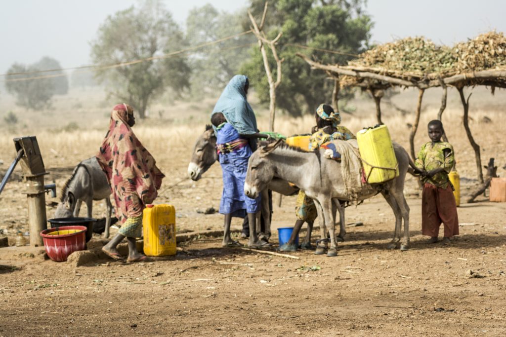 Nigeria, Africa, fetching water, rural development, Acute water shortage